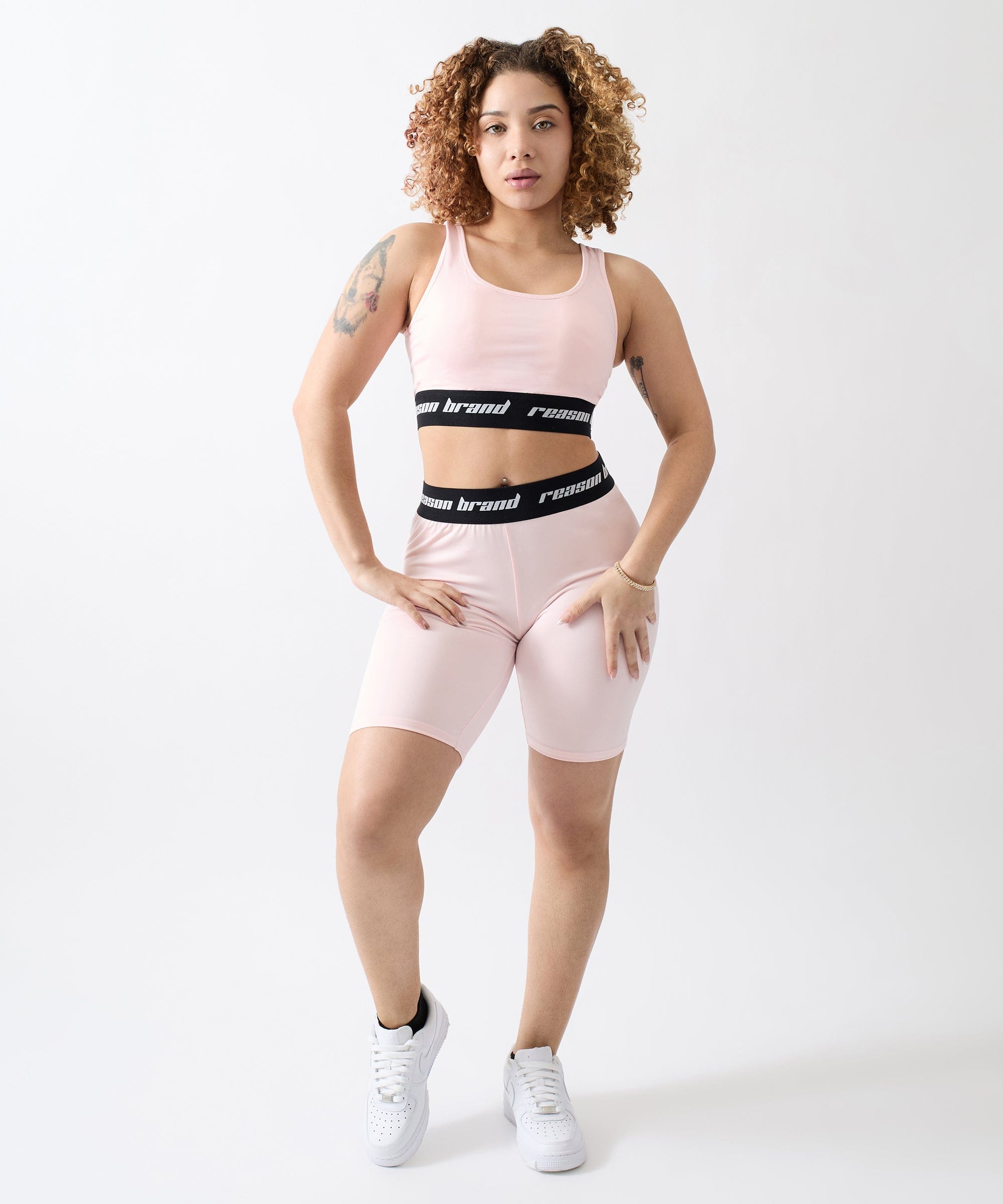 Cara Women's Biker Shorts - Pink