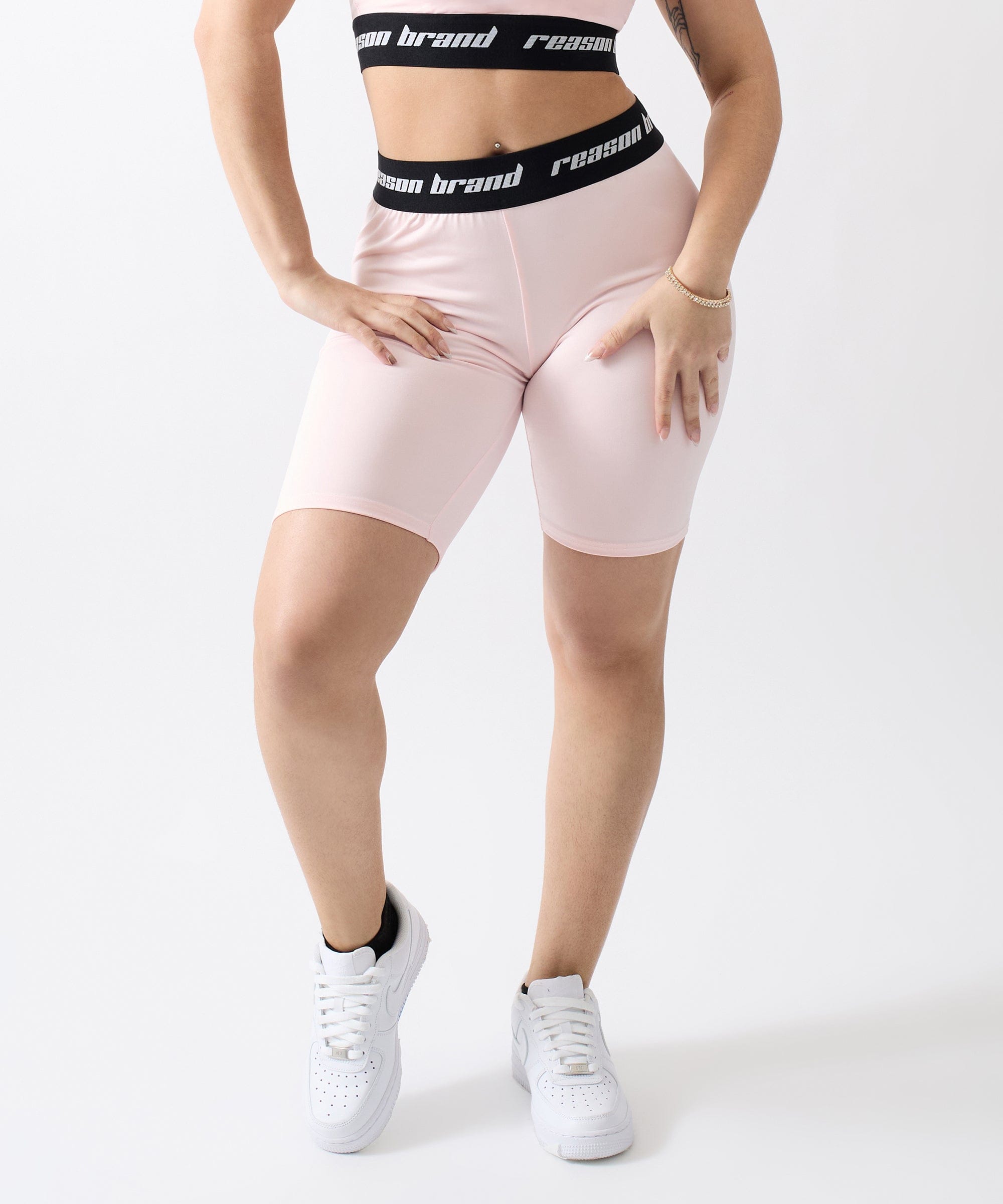 Cara Women's Biker Shorts - Pink