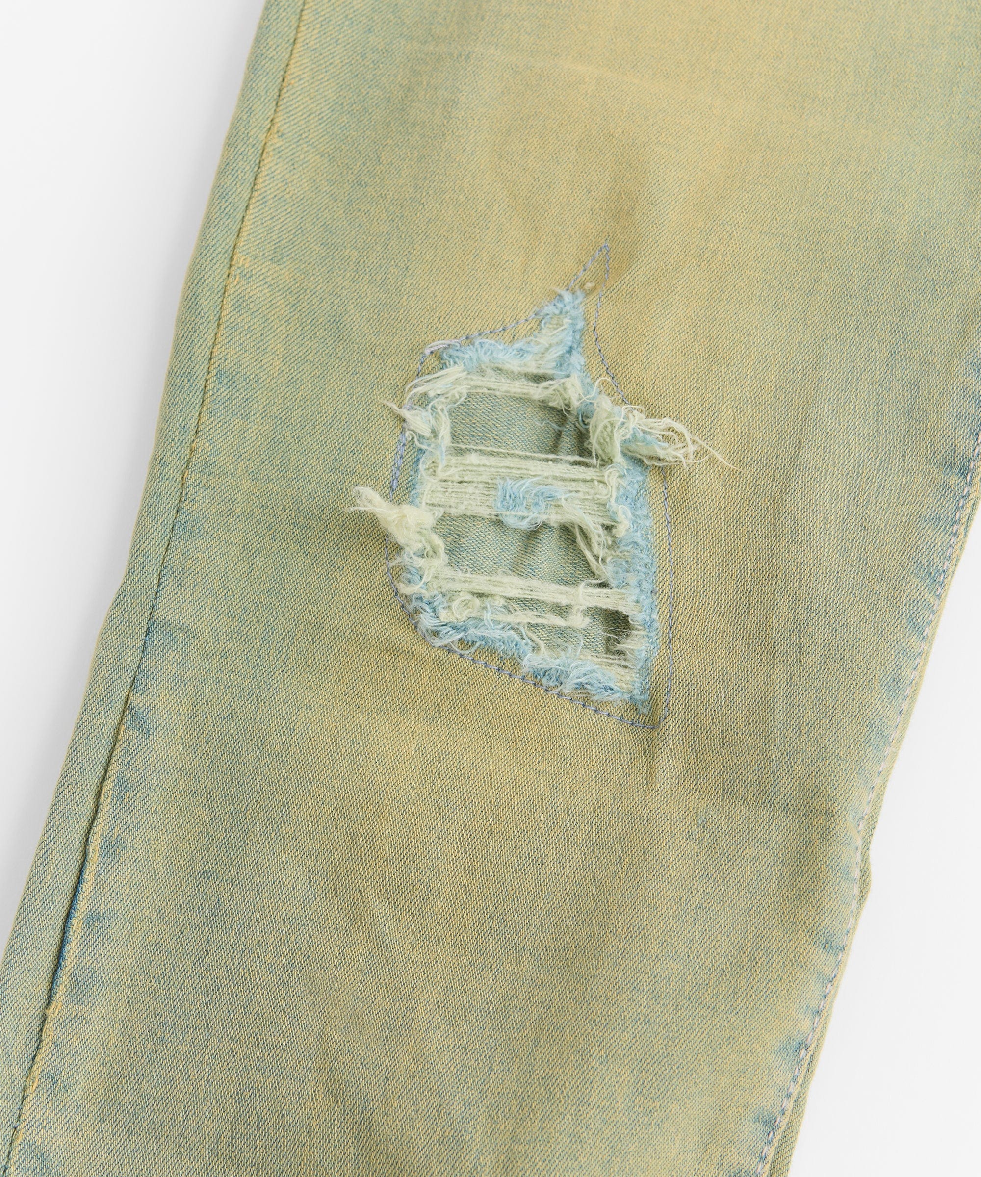 Essential Distressed Skinny Jeans - Vintage Blue