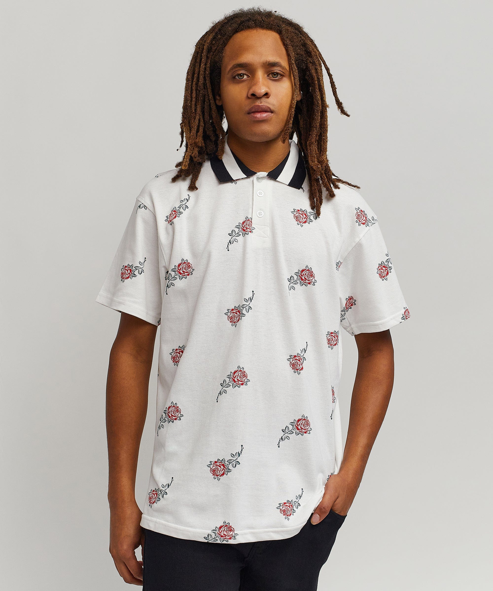 Aop Rose Polo