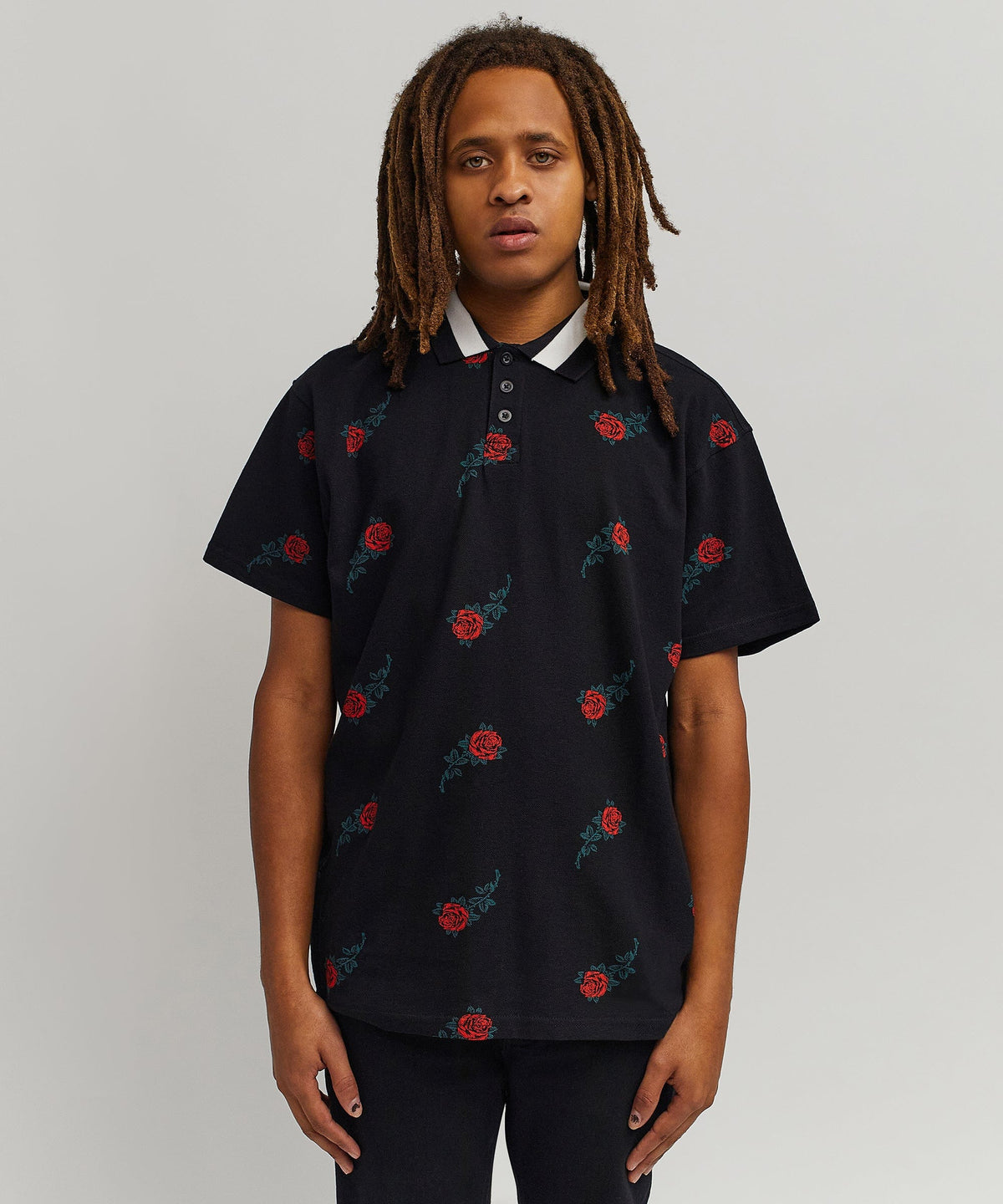 Aop Rose Polo