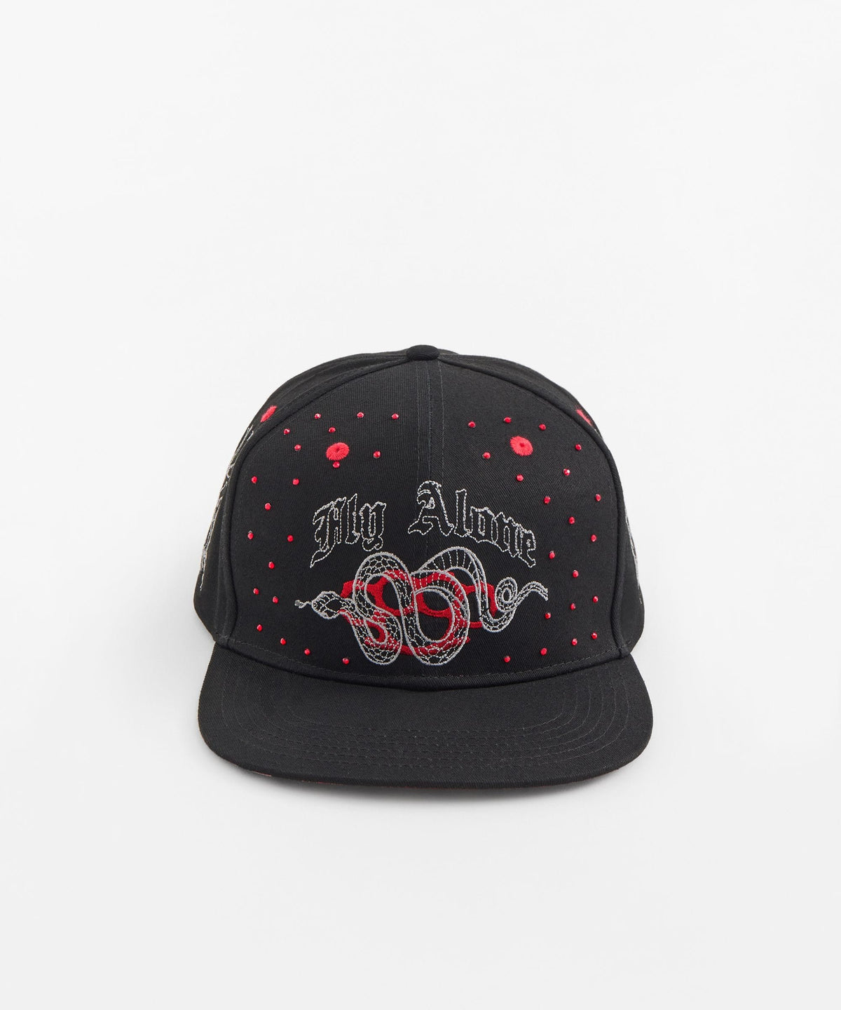 Fly Alone Embroidered Graphic Hat