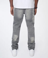 Ashfall Distressed Skinny Jeans - Grey