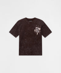 Blessed Metal Stud Tee - Brown