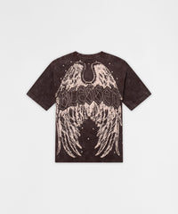 Blessed Metal Stud Tee - Brown