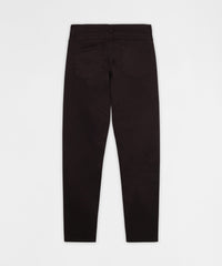 Heavy Distressed Frayed Skinny Jean - Black