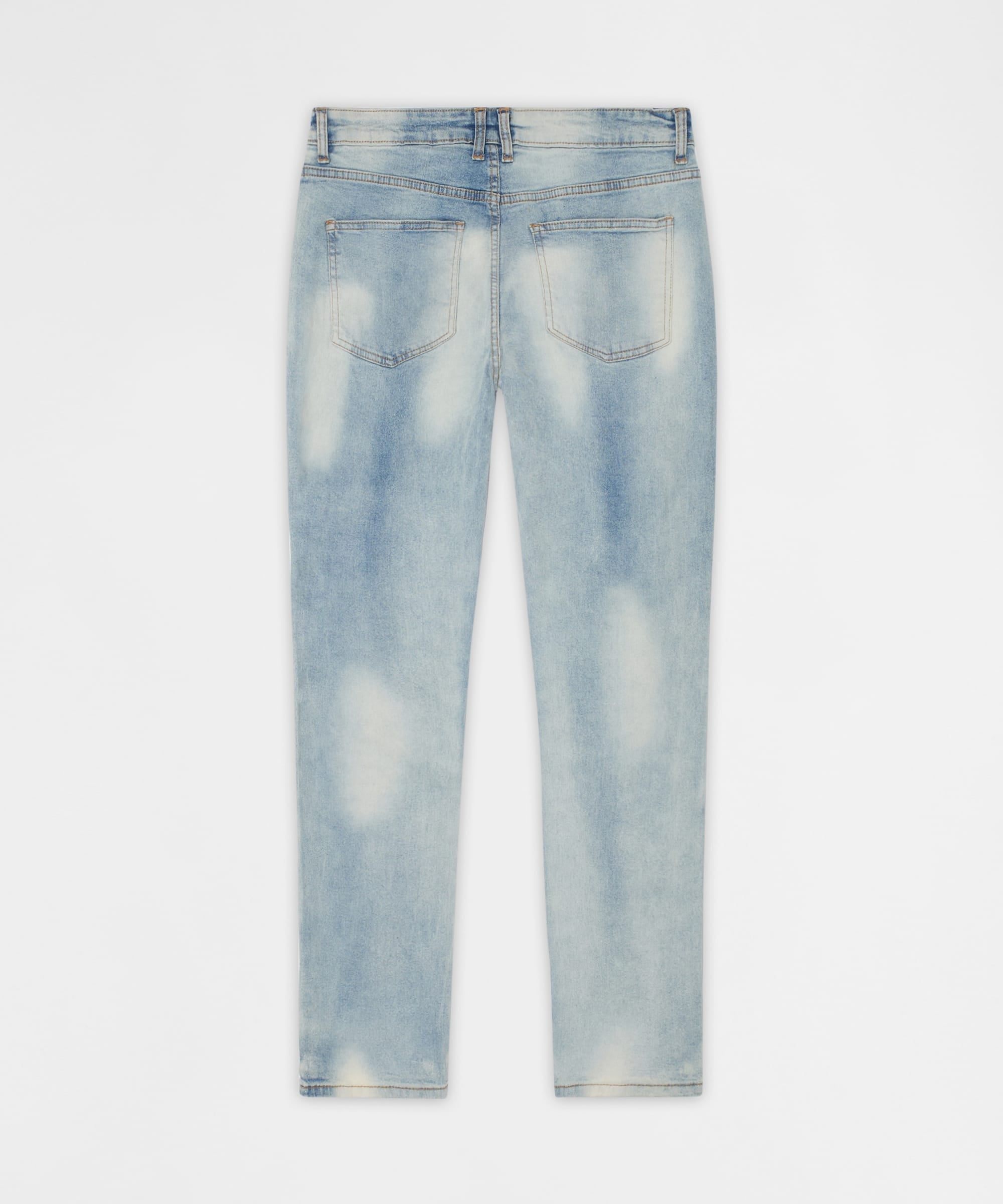 Daybreak Distressed Skinny Jeans - Light Indigo