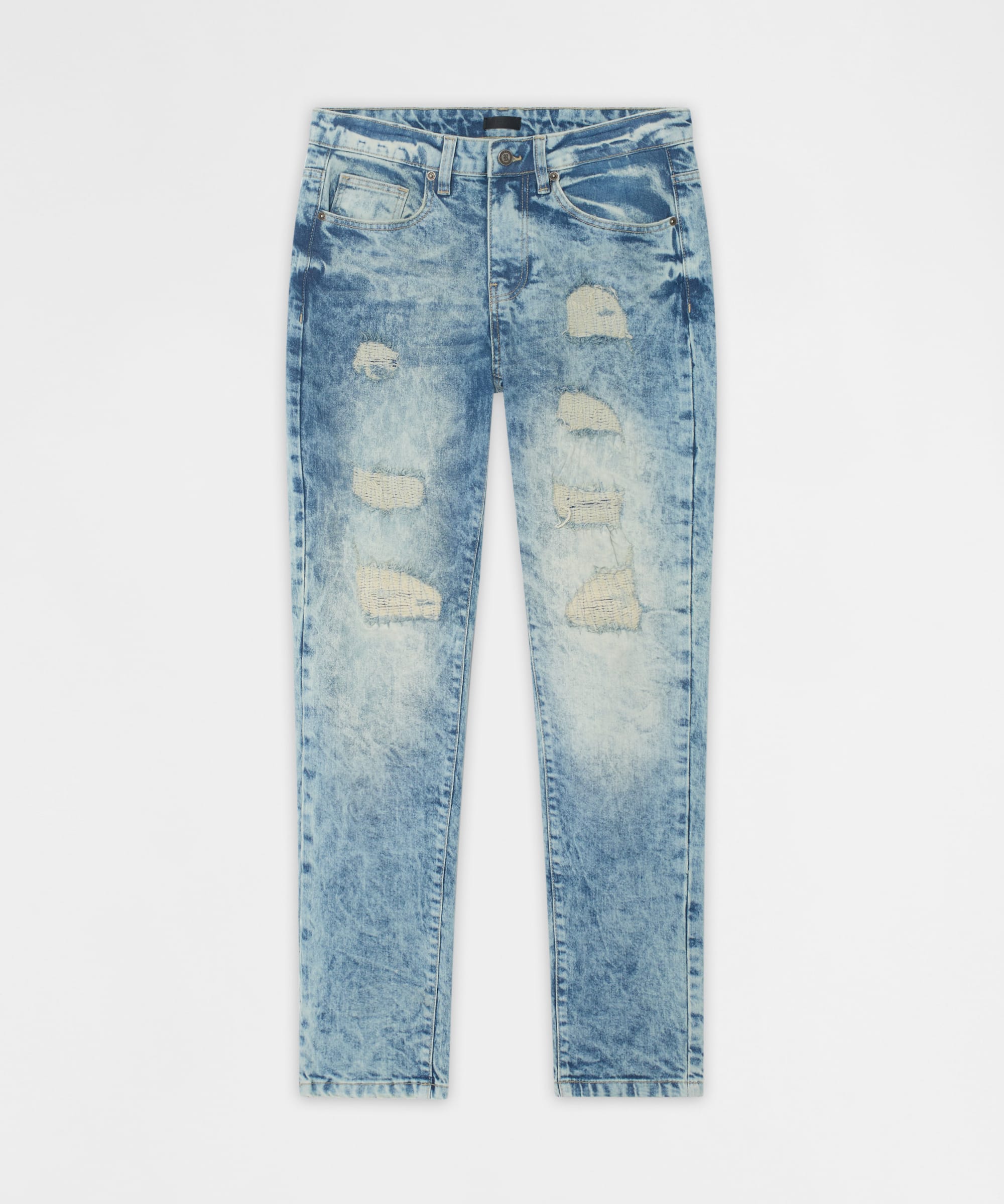 Dawn Distressed Skinny Jeans - Blue