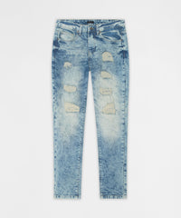 Dawn Distressed Skinny Jeans - Blue