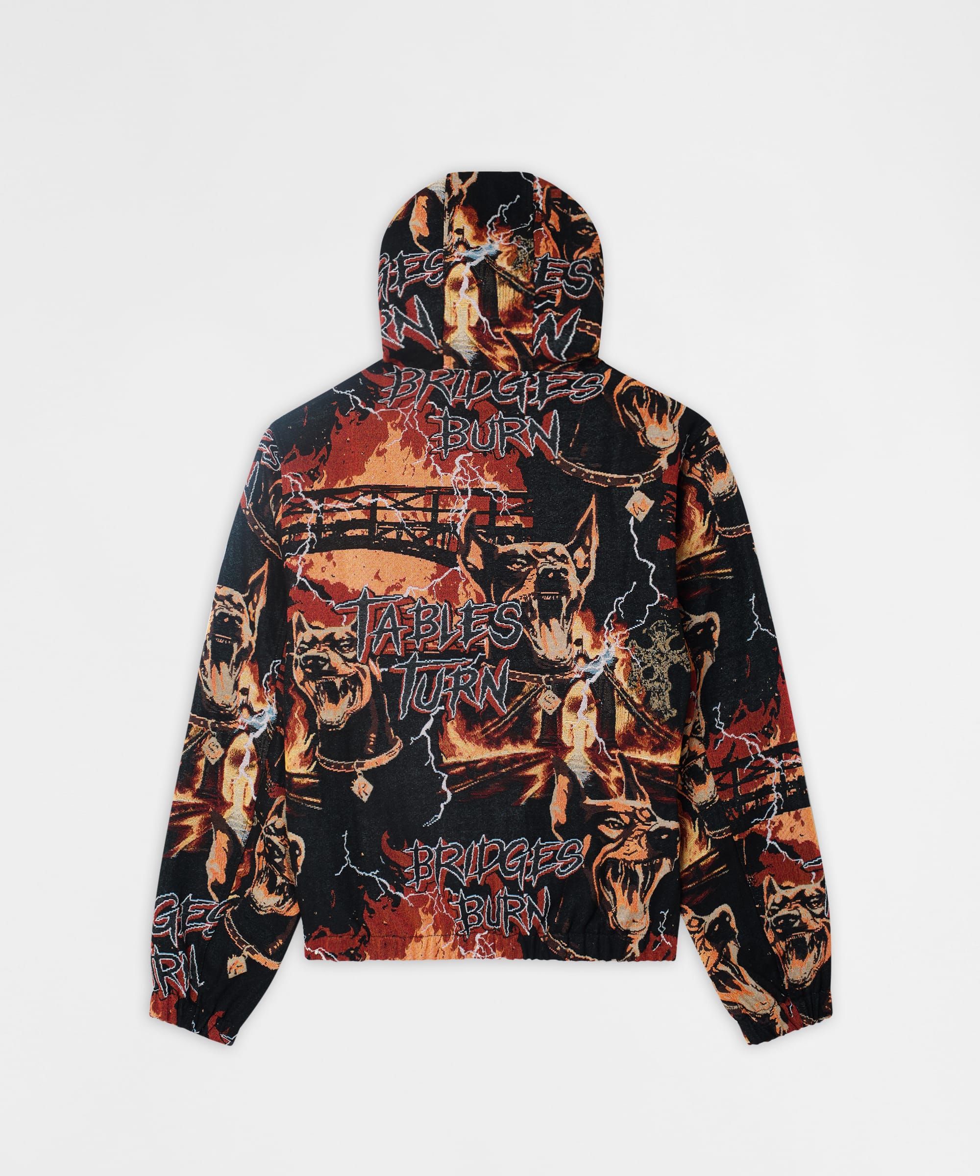 Bridges Burn Tapestry Jacket - Black