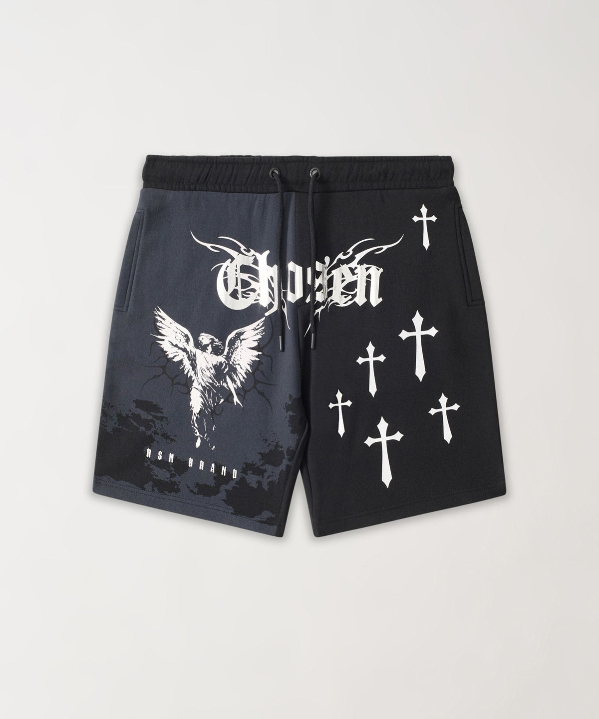 Chosen Angel Metallic Fleece Short - Black