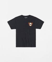 Chest Hit Embroidered Tee - Black