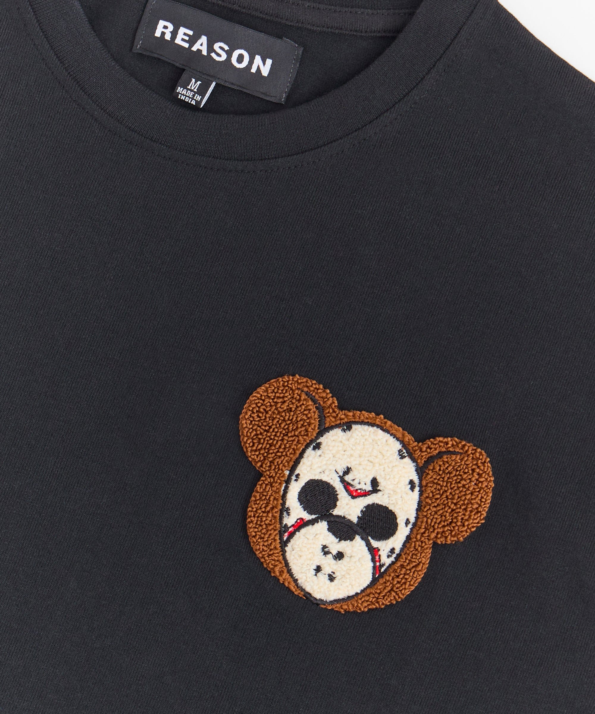 Chest Hit Embroidered Tee - Black