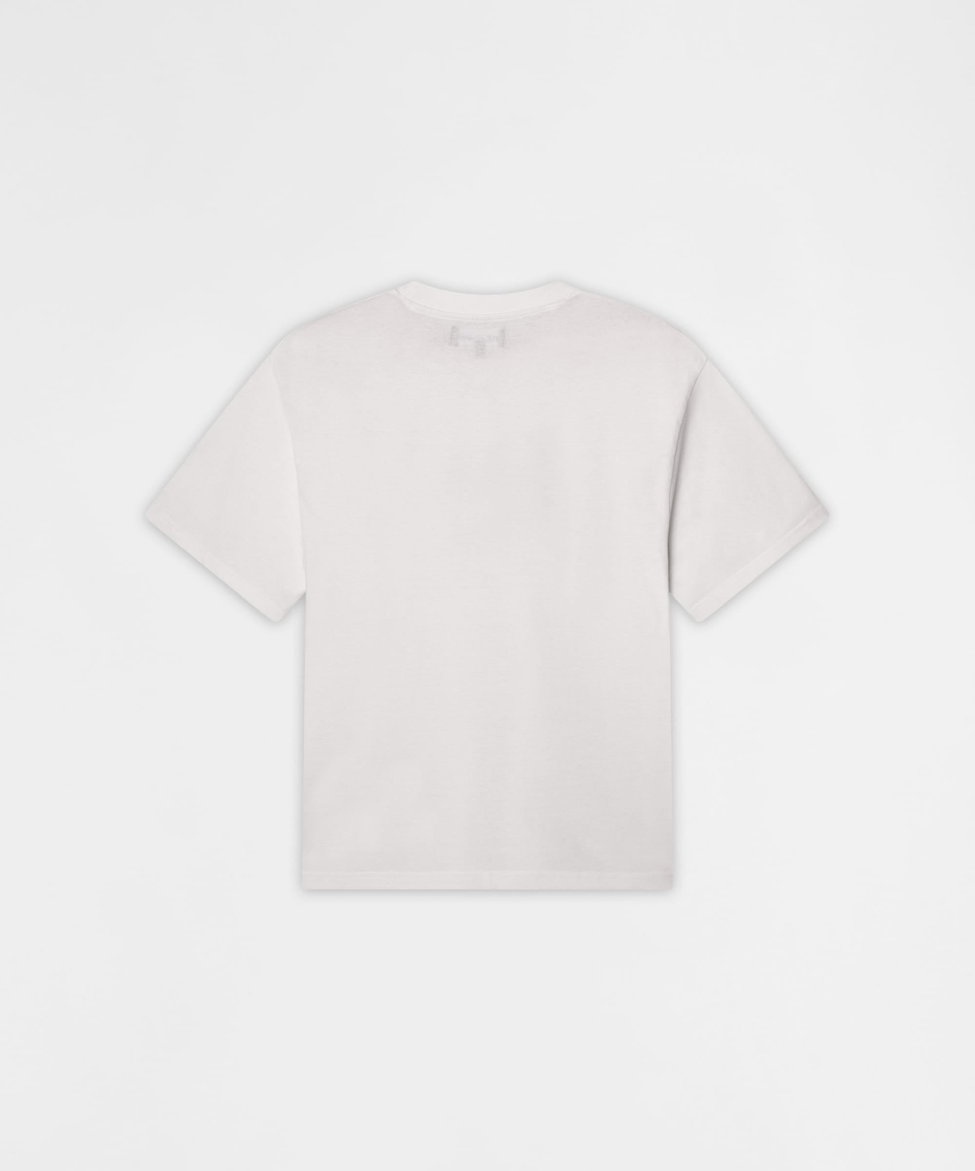 Chest Hit Embroidered Short Sleeve Tee - White