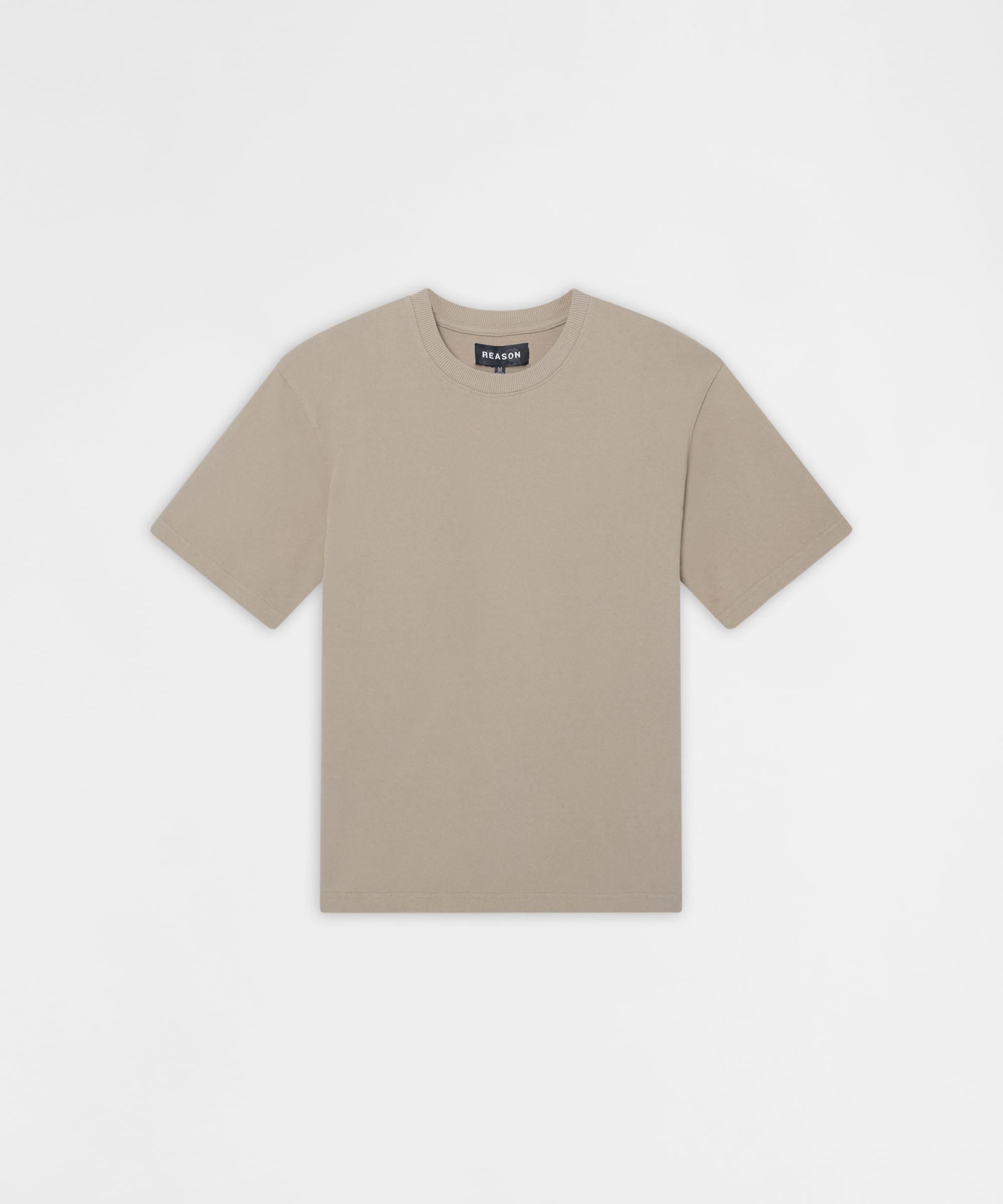 Essentials French Terry Short Sleeve Tee - Taupe