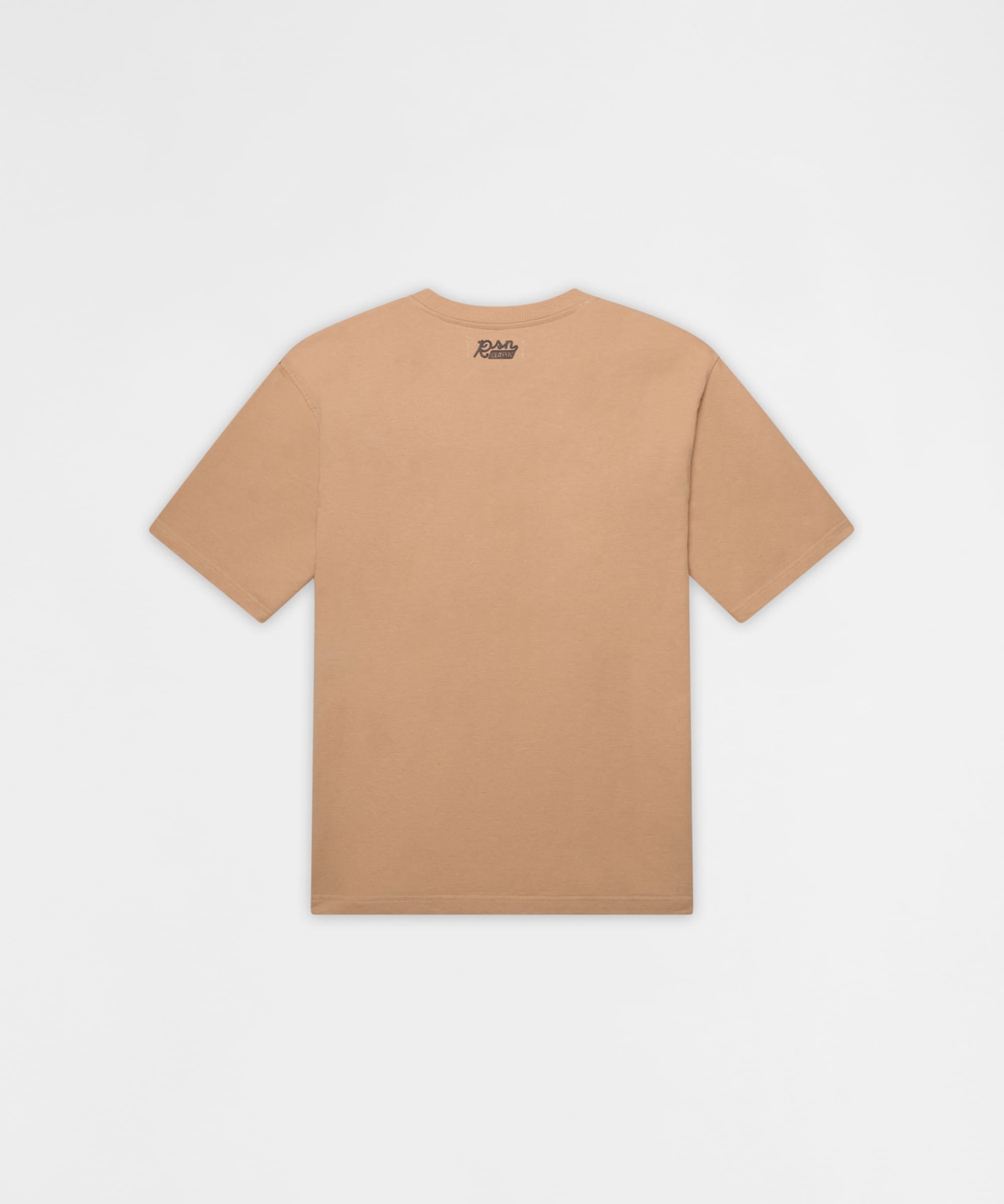 Essential French Terry Short Sleeve Tee - Tan