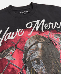 Have Mercy Gold Graphic Short Sleeve Tee - Black