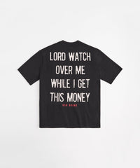 Have Mercy Gold Graphic Short Sleeve Tee - Black