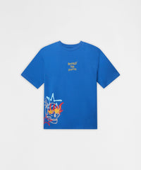 All We Ask Is Trust Graphic Short Sleeve Tee - Blue