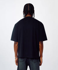 Forgives Embroidered Tee - Black