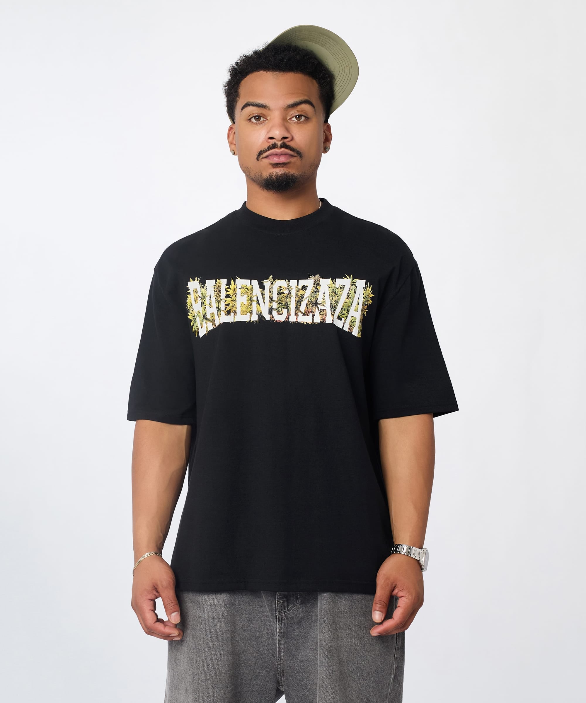 Balencizaza Graphic Short Sleeve Tee - Black