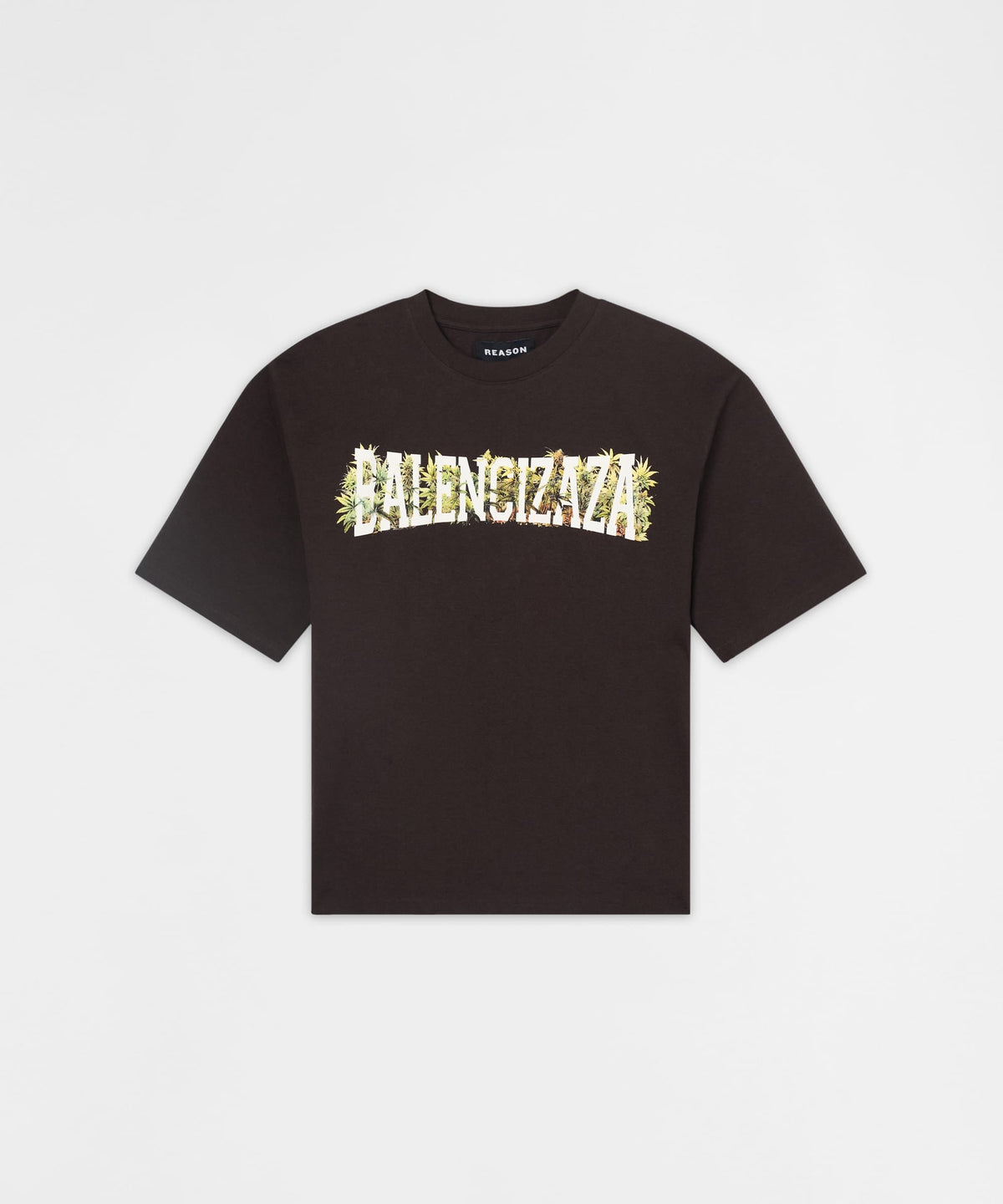 Balencizaza Graphic Short Sleeve Tee - Brown