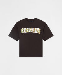 Balencizaza Graphic Short Sleeve Tee - Brown