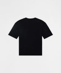 Chaos Chenille Patched Short Sleeve Tee - Black