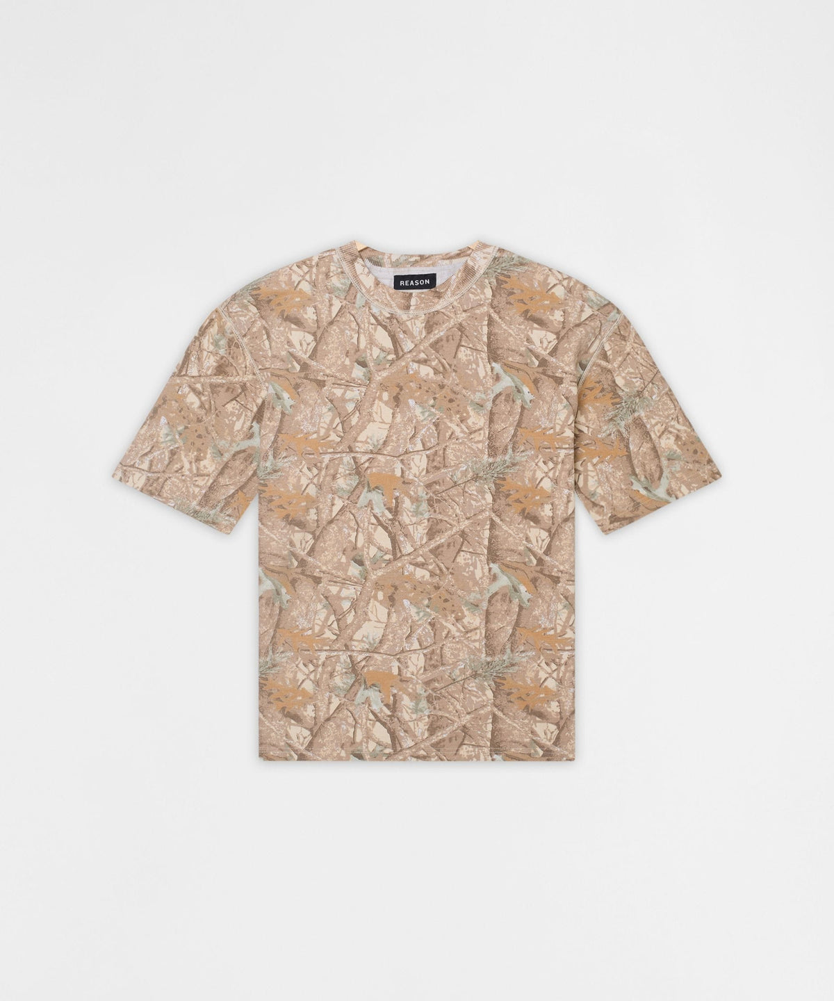 Essentials French Terry Short Sleeve Tee - Light Brown Tree