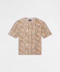 Essentials French Terry Short Sleeve Tee - Light Brown Tree