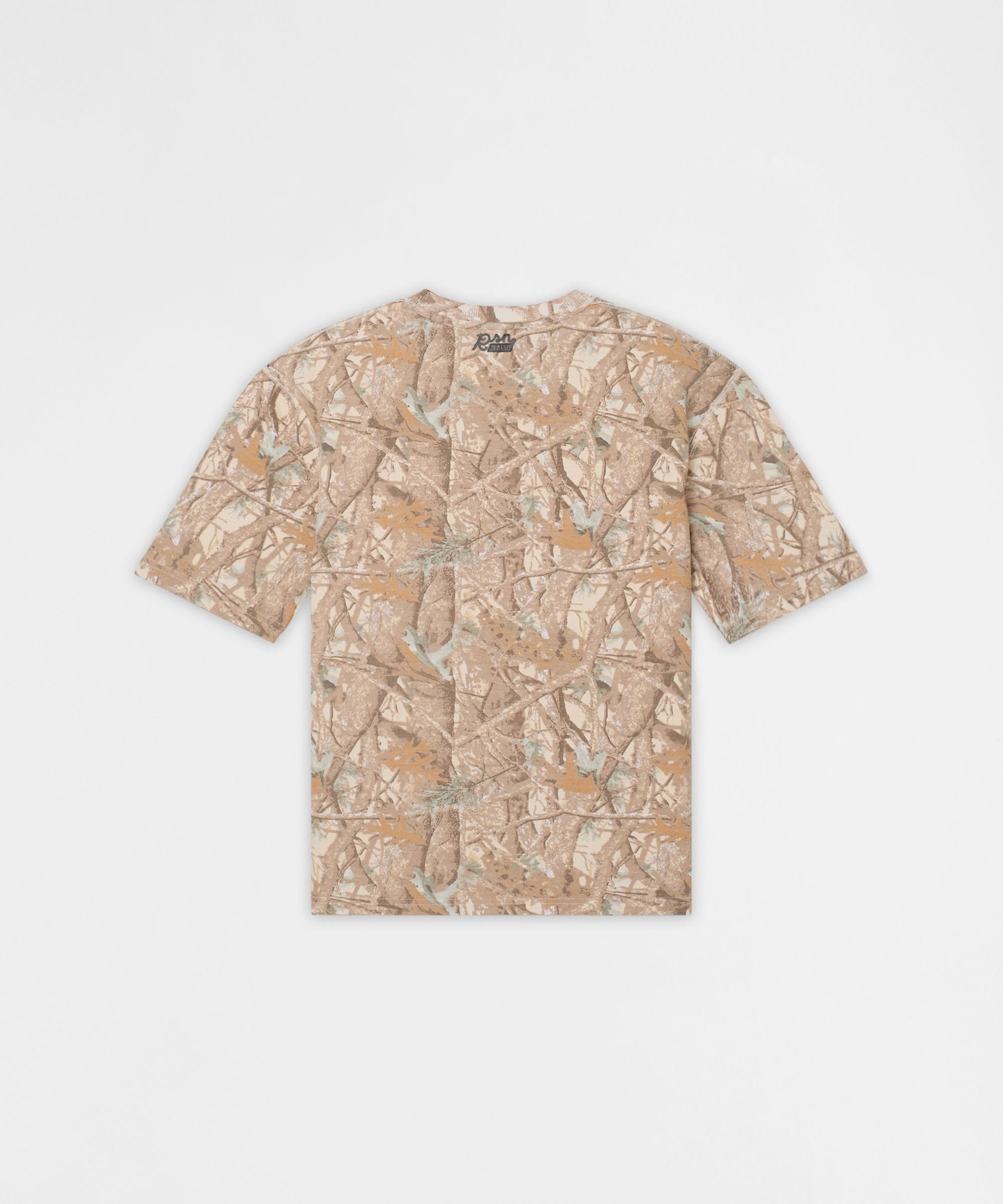 Essentials French Terry Short Sleeve Tee - Light Brown Tree