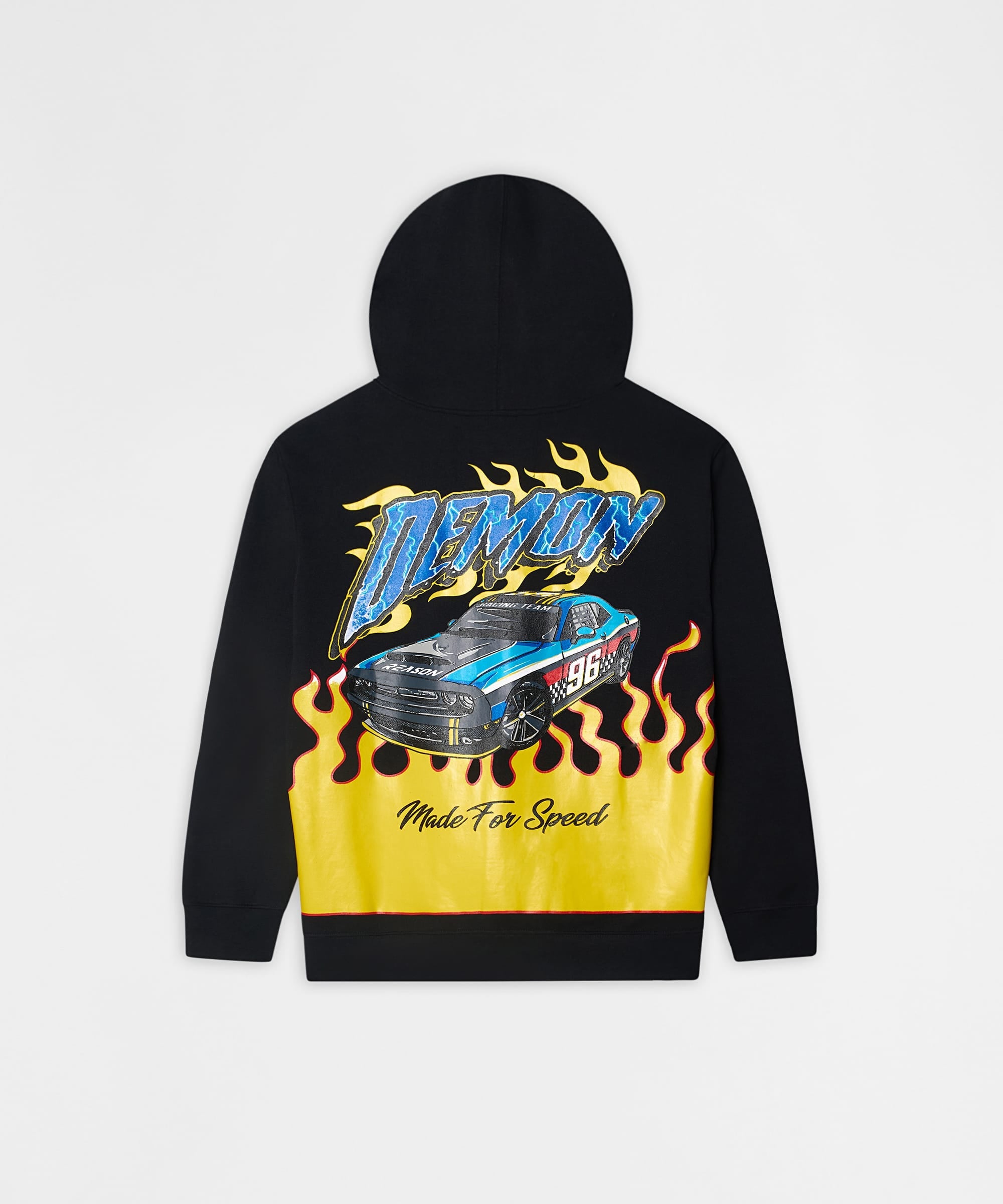 Dodge Demon Full Zip Hoodie - Black