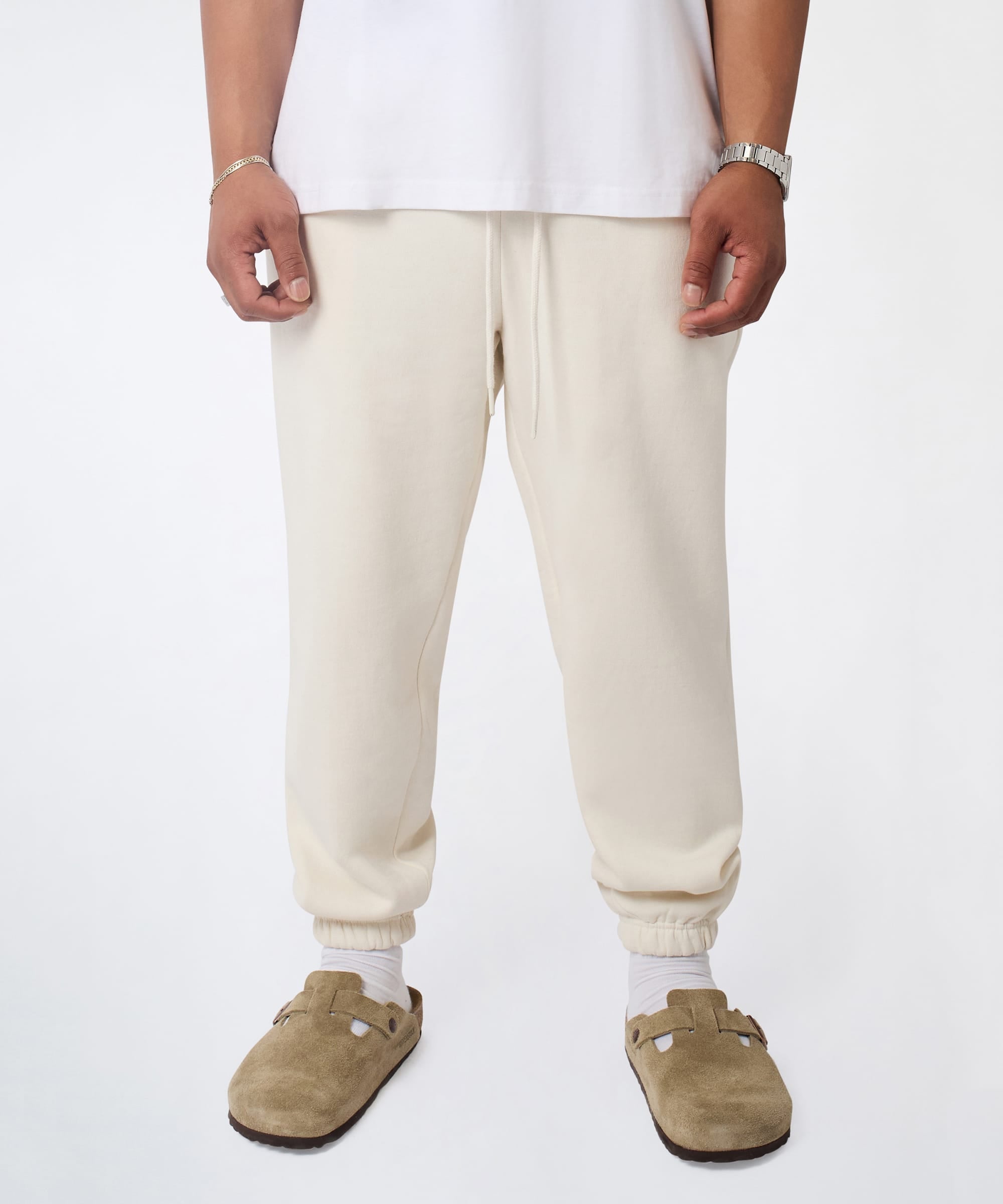 Classic Jogger Pant - Cream