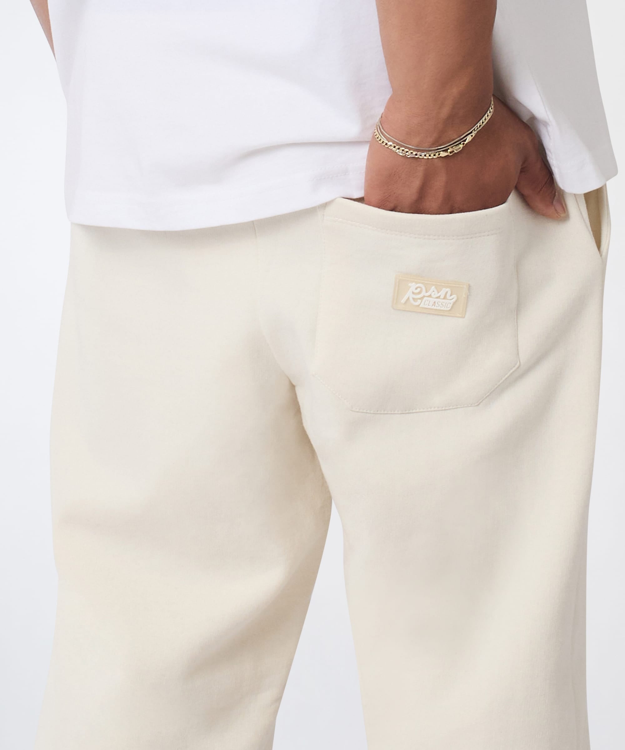 Classic Jogger Pant - Cream