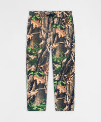 Classic Open Hem Pant - Dark Brown Tree