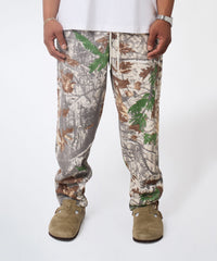 Classic Open Hem Pants - White Tree