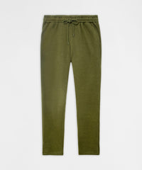 Classic Open Hem Pant - Olive Green