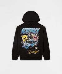 Dodge Scatpack Graphic Long Sleeve Hoodie - Black
