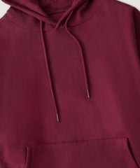 Essential Boxy Fit Zip Up Hoodie - Mauve
