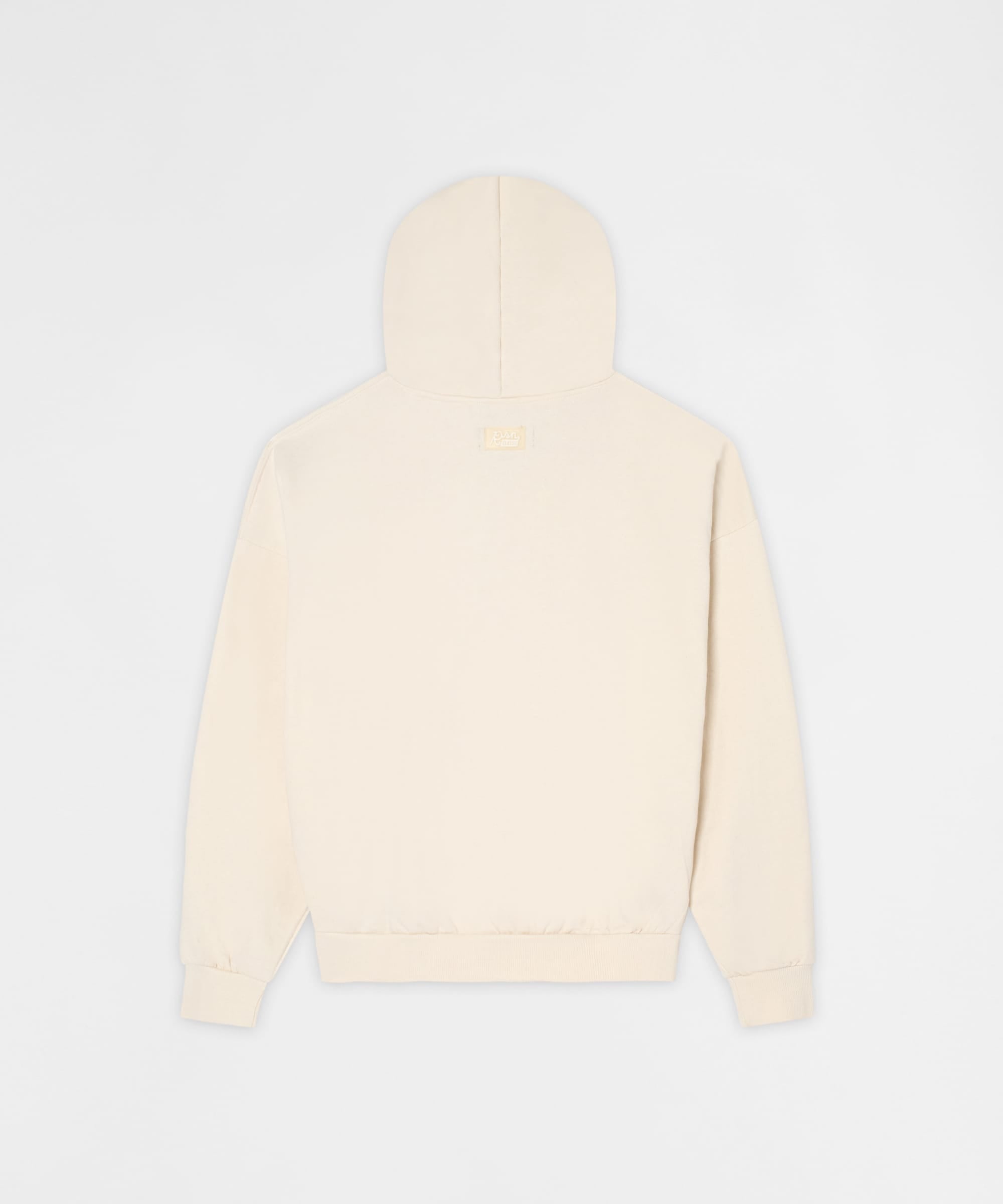 Essential Pull Over Boxy Fit Hoodie - Cream