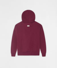 Essential Pull Over Boxy Fit Hoodie - Mauve