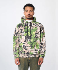 Essential Pull Over Boxy Fit Hoodie - Dark Brown Tree