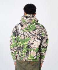 Essential Pull Over Boxy Fit Hoodie - Dark Brown Tree