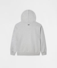 Essential Pull Over Boxy Fit Hoodie - Heather Grey