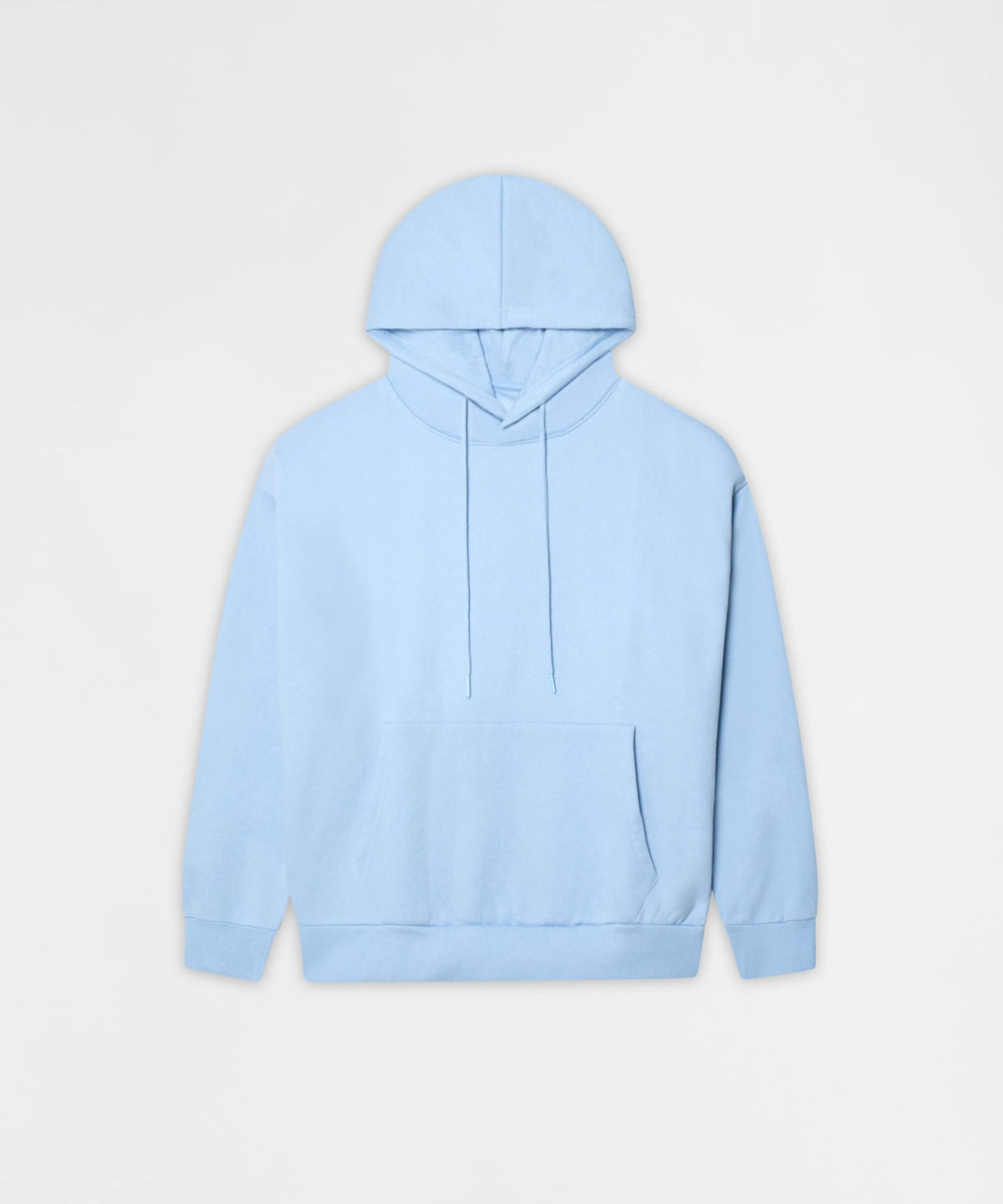 Essential Pull Over Boxy Fit Hoodie - Blue