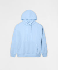 Essential Pull Over Boxy Fit Hoodie - Blue