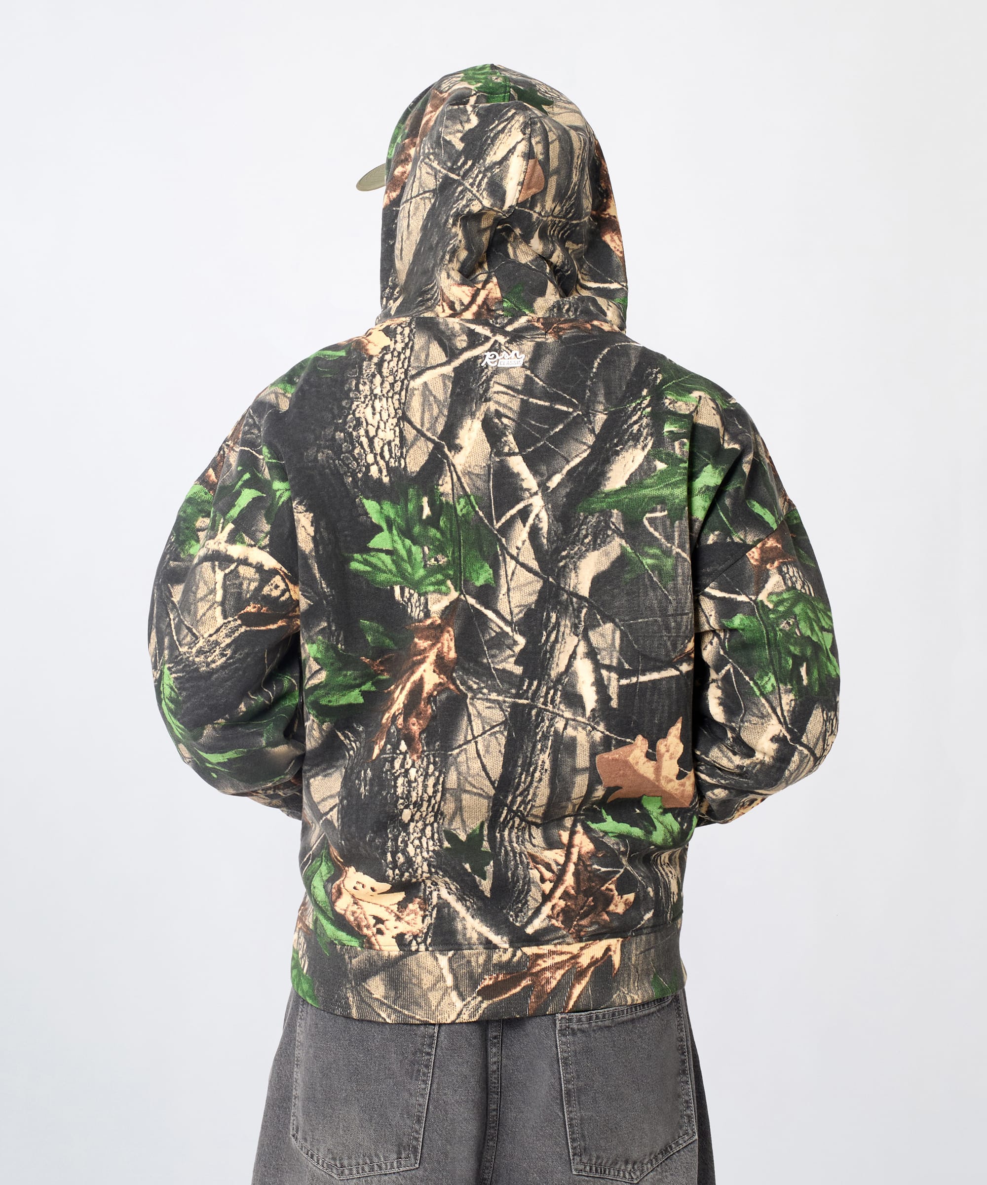 Essential Pull Over Boxy Fit Hoodie - Brown Tree