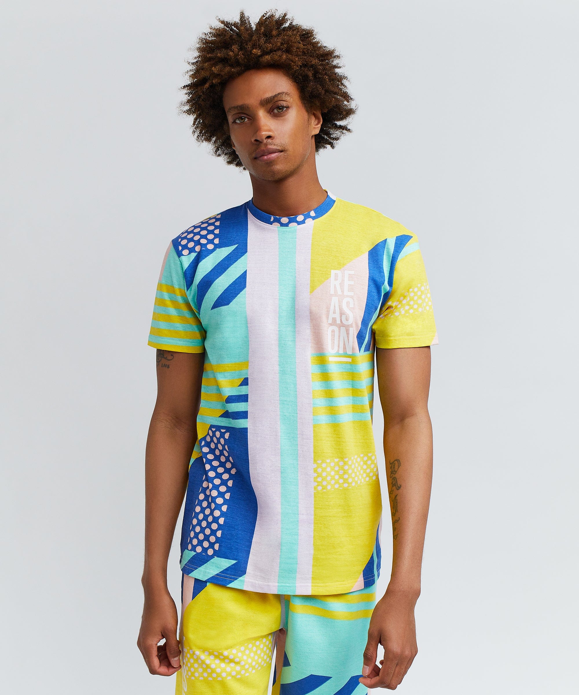 Color Block Crew Set