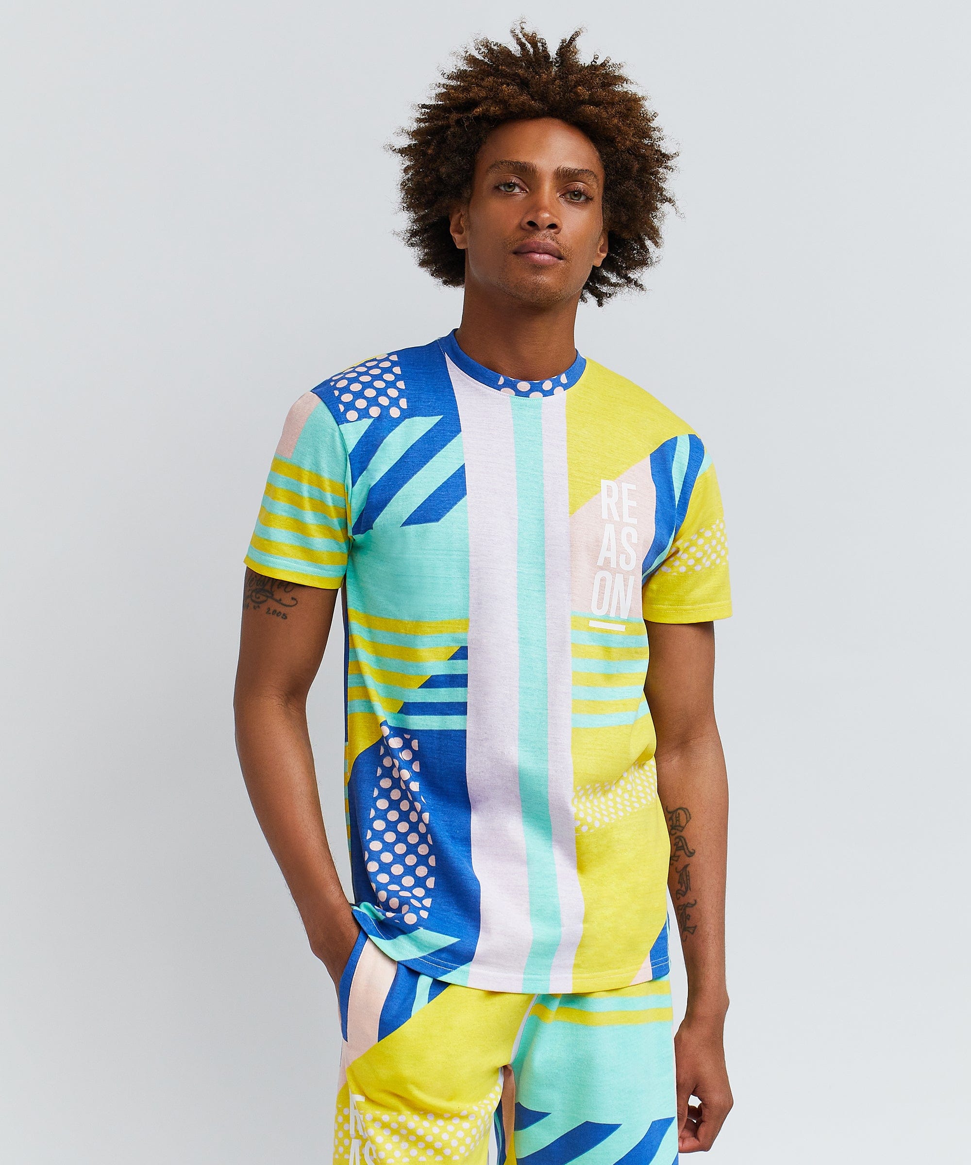 Color Block Crew Set