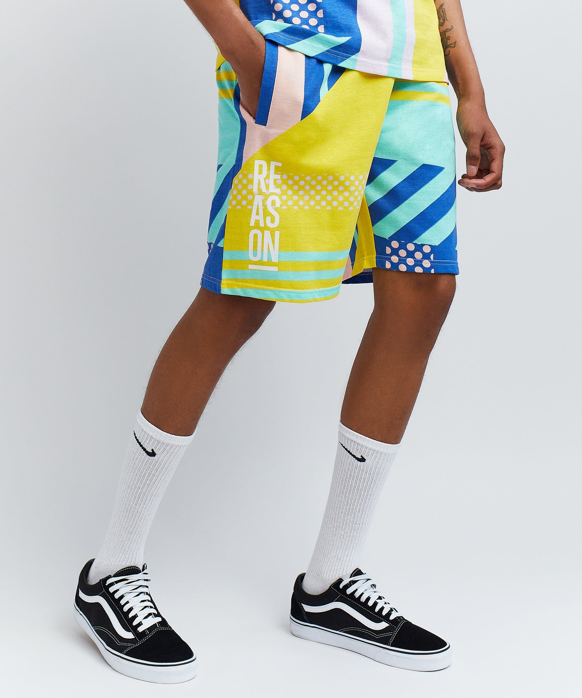 Color Block Crew Set
